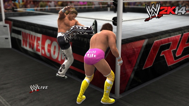 Игра WWE 2K14 (Xbox 360) б/у, Полностью Английский