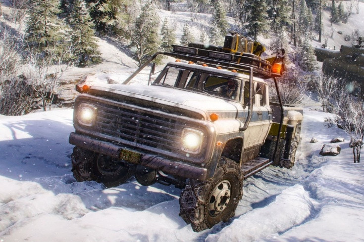 Игра SnowRunner (PS5) б/у, Русские Субтитры