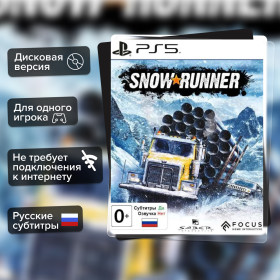 Игра SnowRunner (PS5) б/у, Русские Субтитры