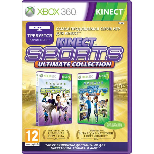 Игра Kinect Sports Ultimate (Xbox 360) б/у, Полностью Русский купить за 1199.0000