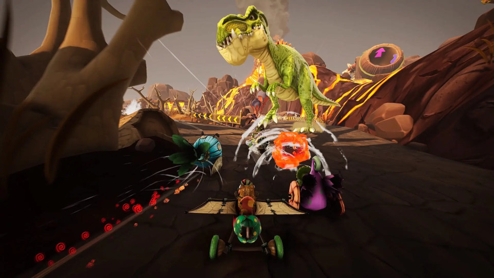Игра Gigantosaurus: Dino Kart (PS5) б/у, Русские Субтитры