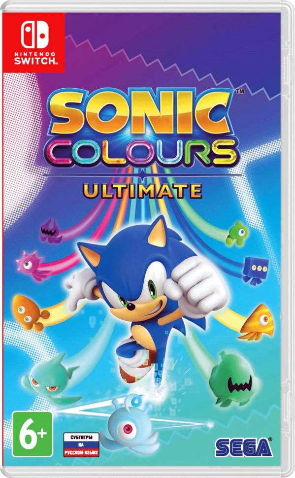 Игра Sonic Colors (Nintendo Switch) б/у, Русские Субтитры