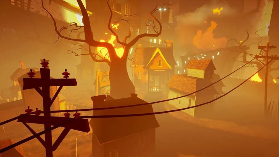 Игра Hello Neighbor: Hide & Seek (Nintendo Switch) б/у, Русские Субтитры
