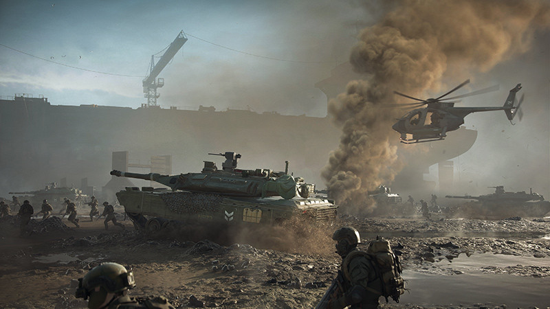 Игра Battlefield 2042 (PS4) Полностью Русский