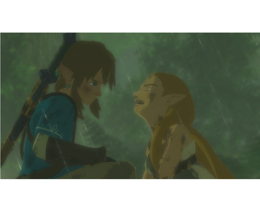Игра The Legend of Zelda: Breath of the Wild (Nintendo Switch) б/у, Полностью Русский