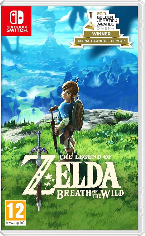 Игра The Legend of Zelda: Breath of the Wild (Nintendo Switch) б/у, Полностью Русский