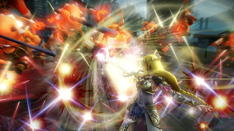 Игра Hyrule Warriors: Definitive Edition (Nintendo Switch) б/у, Полностью Английский