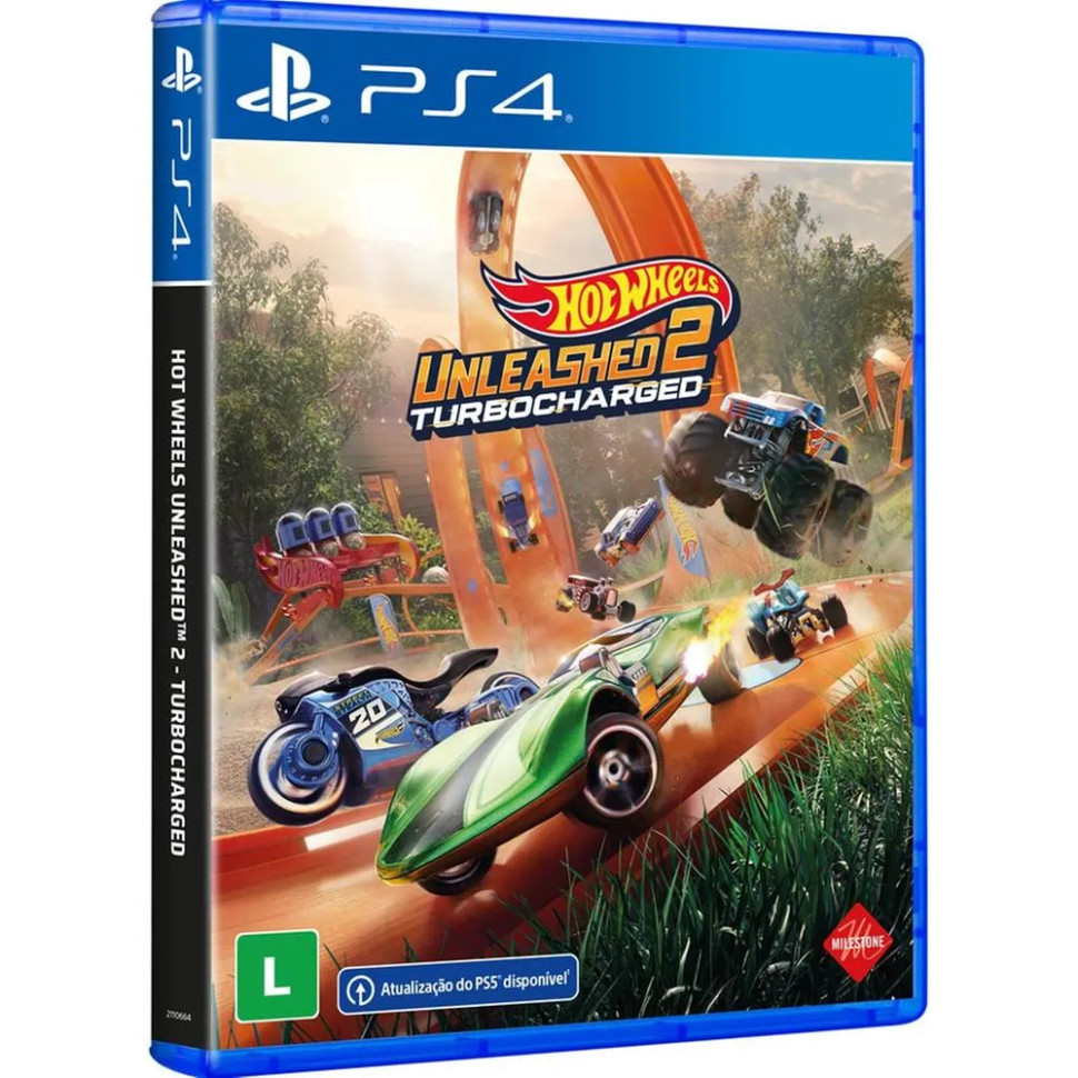 Игра Hot Wheels Unleashed 2 Turbocharged (PS4) Полностью Английский