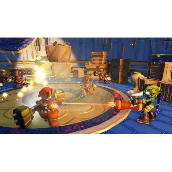 Игра Skylanders SuperChargers: Стартовый набор (PS4) б/у, Полностью Английский