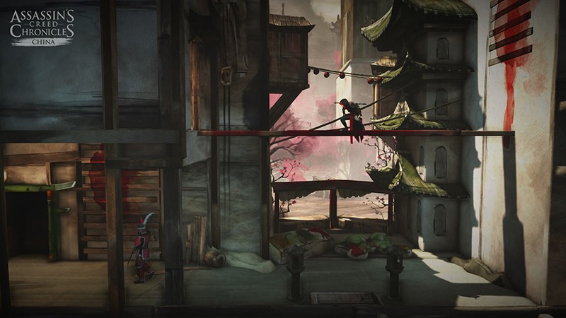 Игра Assassin’s Creed Chronicles: Трилогия (PS4) б/у, Полностью Русский
