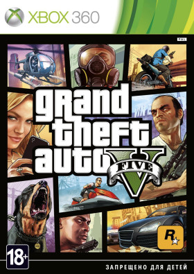 Игра GTA V (Xbox 360) б/у, Субтитры на русском