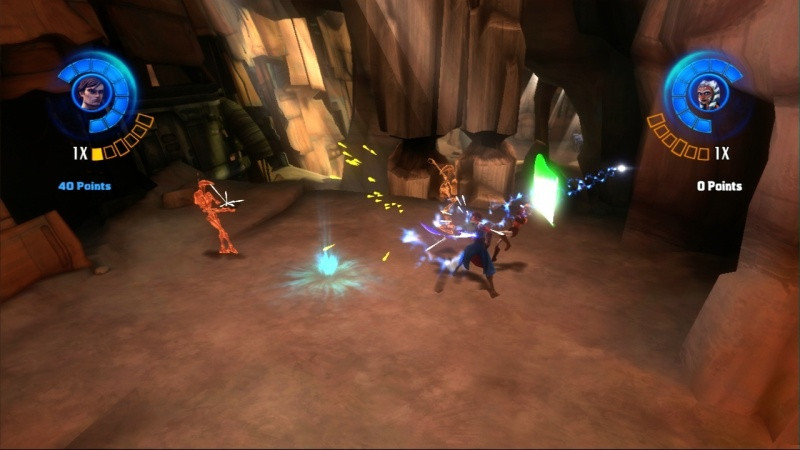 Игра Star Wars The Clone Wars: Republic Heroes (Xbox 360) б/у, Полностью Английский