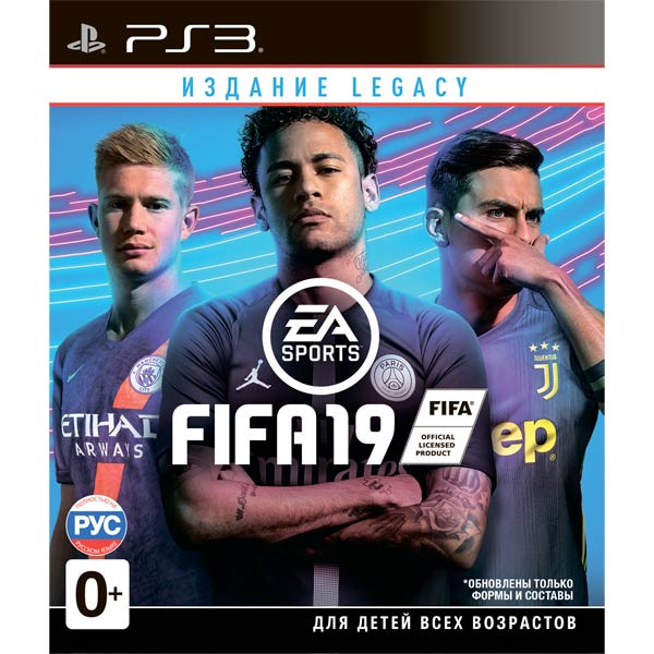 Игра FIFA 19 (PS3) б/у, Полностью Русский купить за 1999.0000