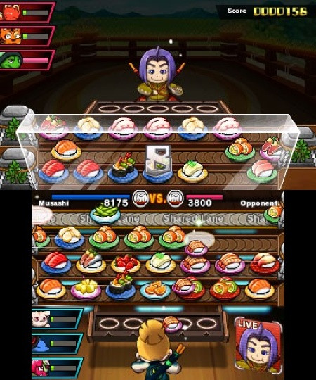 Игра Sushi Striker: The Way of Sushid (Nintendo Switch) б/у, Полностью Английский
