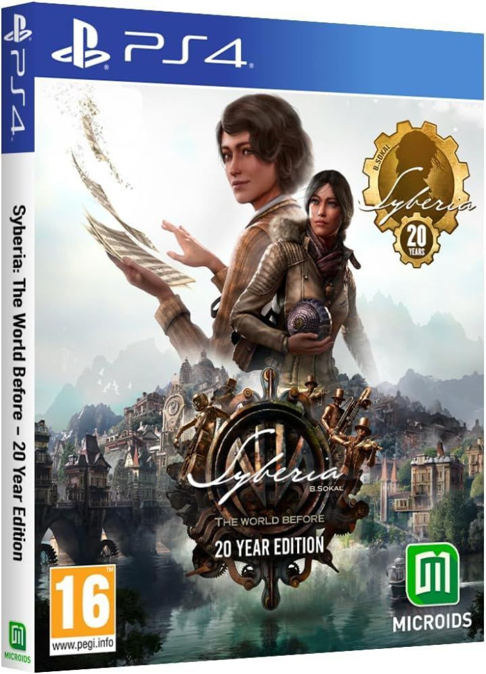 Игра Syberia: The World Before 20 Year Edition (PS4) Полностью Русский купить за 1899.0000