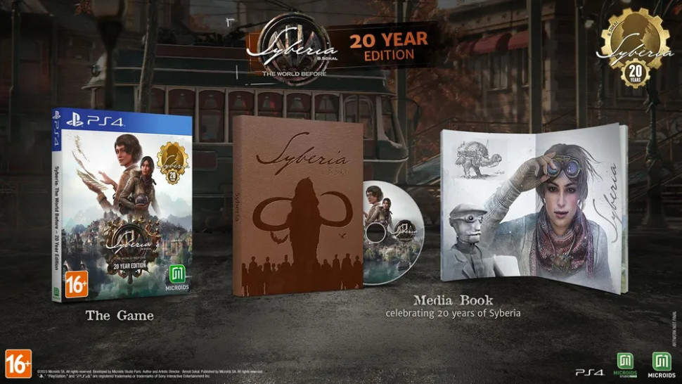 Игра Syberia: The World Before 20 Year Edition (PS4) Полностью Русский