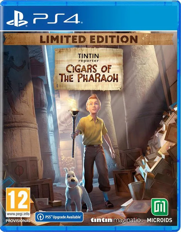 Игра Tintin Reporter - Cigars of the Pharaoh Limited Edition (PS4) Русские Субтитры