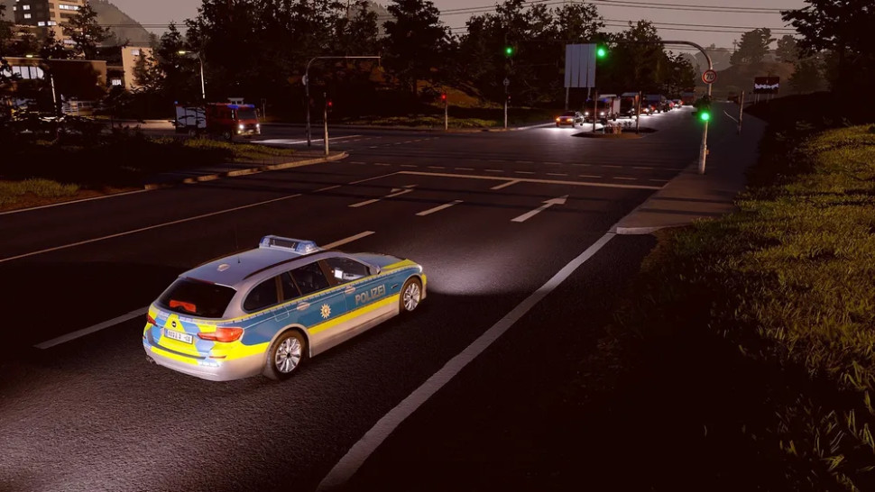 Игра Autobahn Police Simulator 3 (PS4) б/у, Русские Субтитры