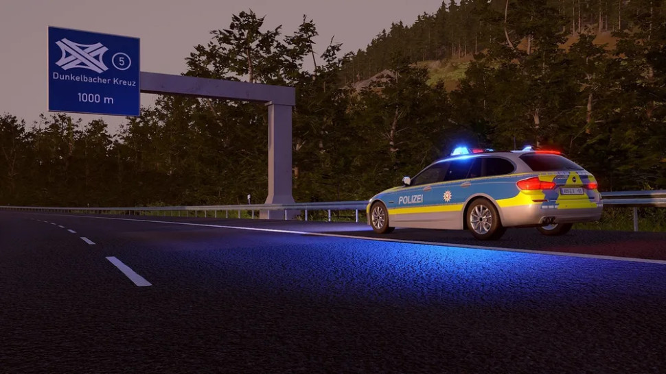 Игра Autobahn Police Simulator 3 (PS4) б/у, Русские Субтитры