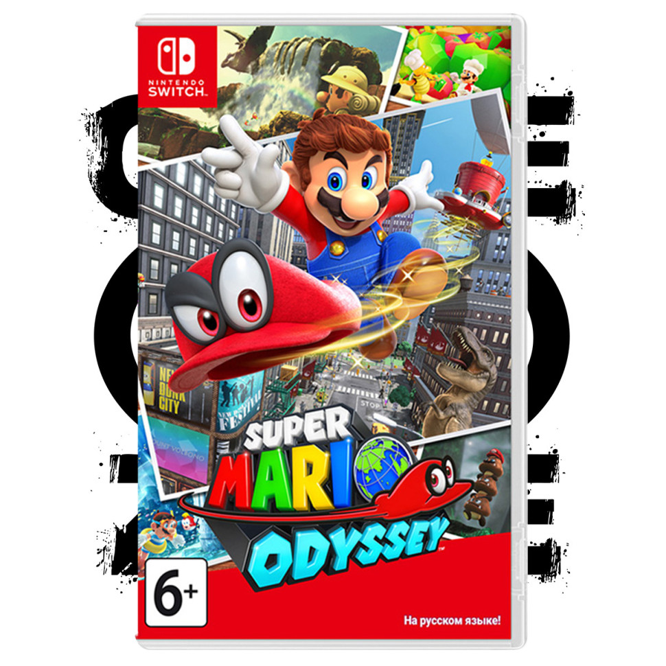 Игра Super Mario Odyssey (Nintendo Switch) б/у, Полностью Русский
