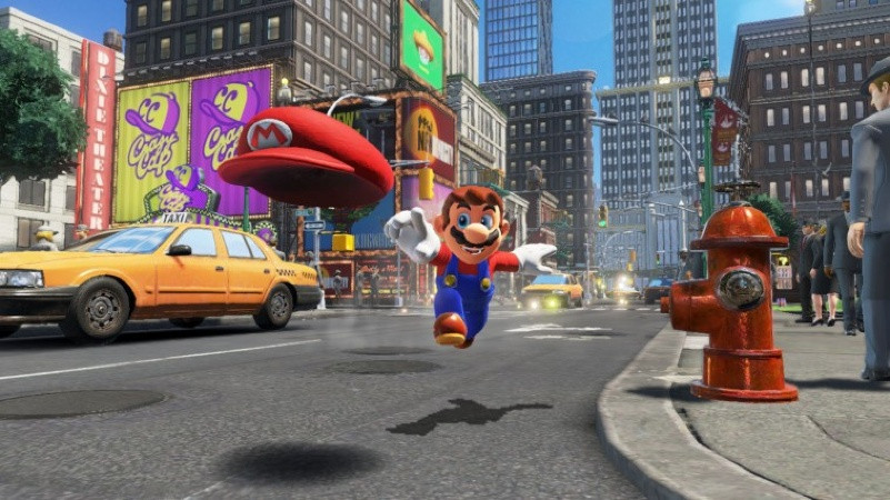 Игра Super Mario Odyssey (Nintendo Switch) б/у, Полностью Русский