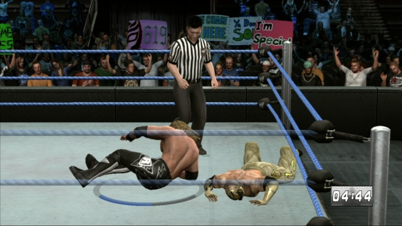 Игра WWE Smackdown vs Raw 2010 (Xbox 360) б/у, Полностью Английский