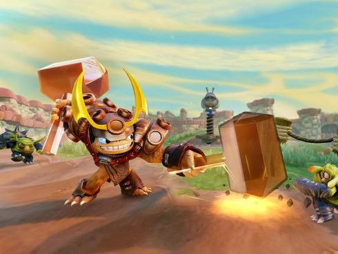 Игра Skylanders: Trap Team Стартовый Набор (PS4) б/у, Полностью Английский