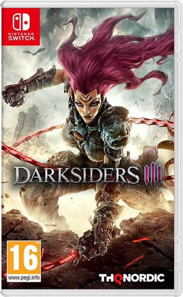 Игра Darksiders III (Nintendo Switch) б/у, Полностью Русский