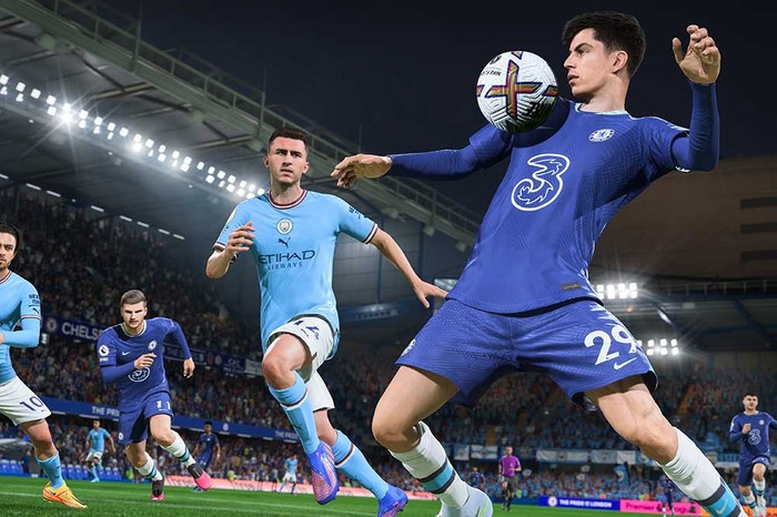 Игра FIFA 23 (PS4) б/у, Полностью Русский