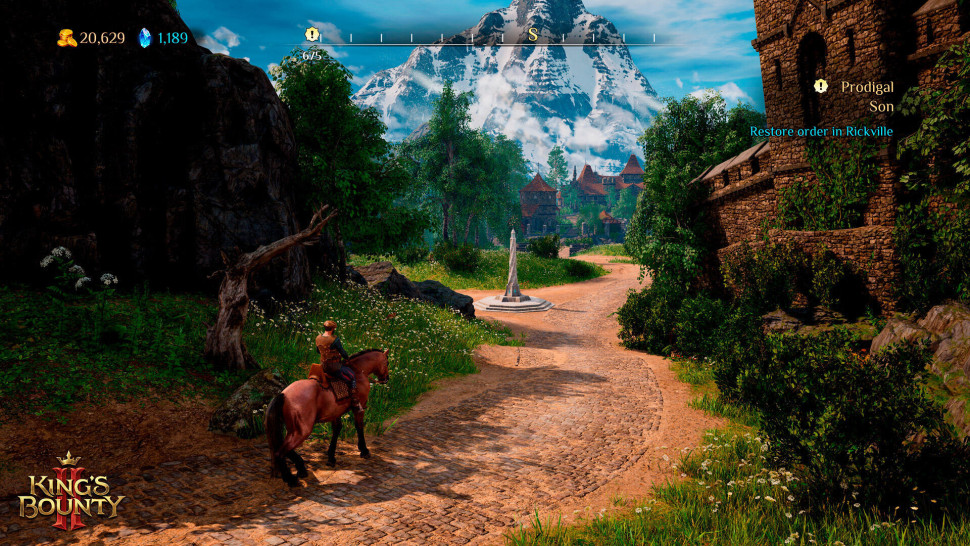 Игра King's Bounty II (PS4) б/у, Полностью Русский