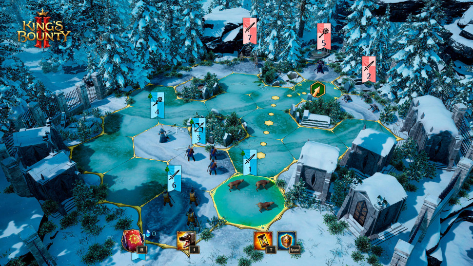 Игра King's Bounty II (PS4) б/у, Полностью Русский