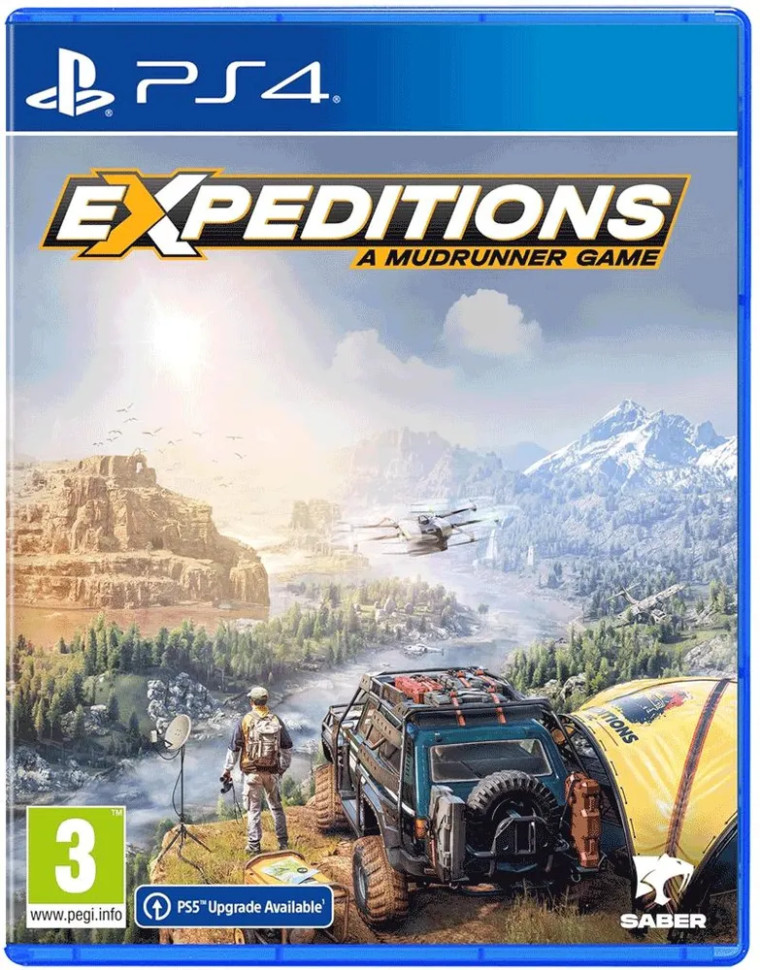 Игра Expeditions: A MudRunner Game (PS4) б/у, Русские Субтитры
