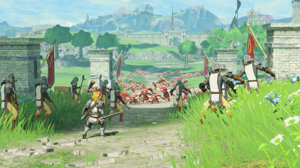 Игра Hyrule Warriors: Age Of Calamity (Nintendo Switch) б\у, Полностью на английском