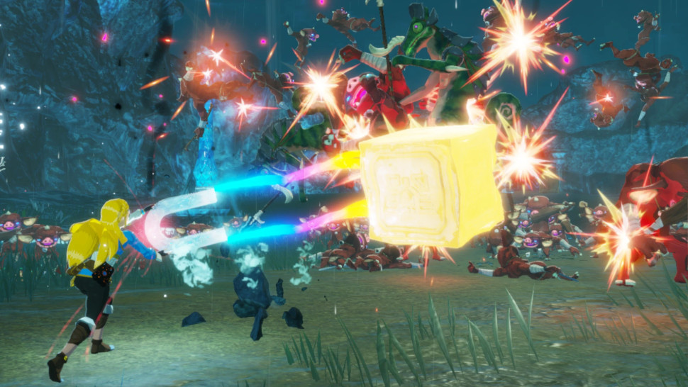 Игра Hyrule Warriors: Age Of Calamity (Nintendo Switch) б\у, Полностью на английском