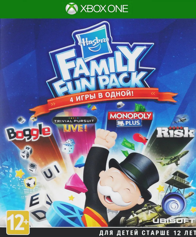 Игра Hasbro Family Fun Pack (Xbox One) б\у, Русские Субтитры