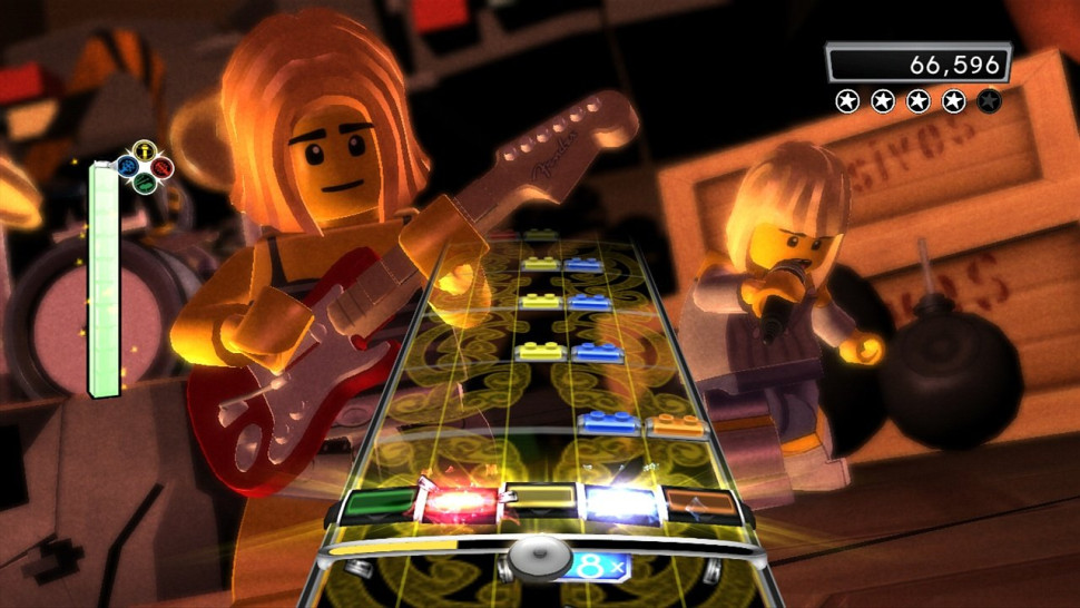 Игра LEGO Rock Band (PS3) б/у, Полностью Английский