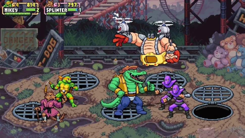 Игра Teenage Mutant Ninja Turtles Shredders Revenge Ultimate Edition (Nintendo Switch) Полностью на английском