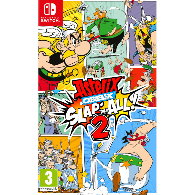 Игра Asterix & Obelix: Slap Them All! 2 (Nintendo Switch) б/у, Полностью Английском