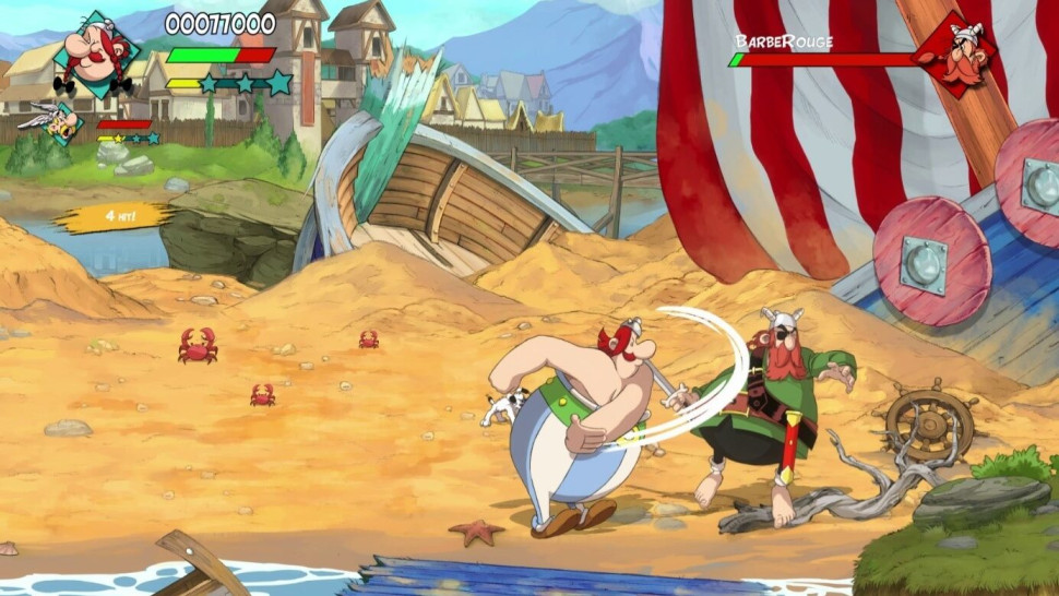 Игра Asterix & Obelix: Slap Them All! 2 (Nintendo Switch) б/у, Полностью Английском