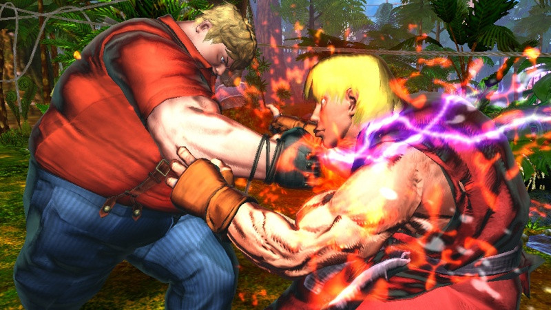 Игра Street Fighter x Tekken (Xbox 360) б/у, Полностью Английский