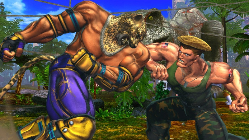Игра Street Fighter x Tekken (Xbox 360) б/у, Полностью Английский