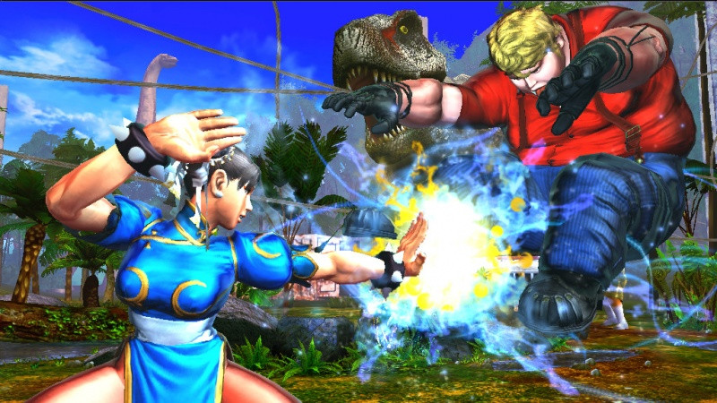 Игра Street Fighter x Tekken (Xbox 360) б/у, Полностью Английский