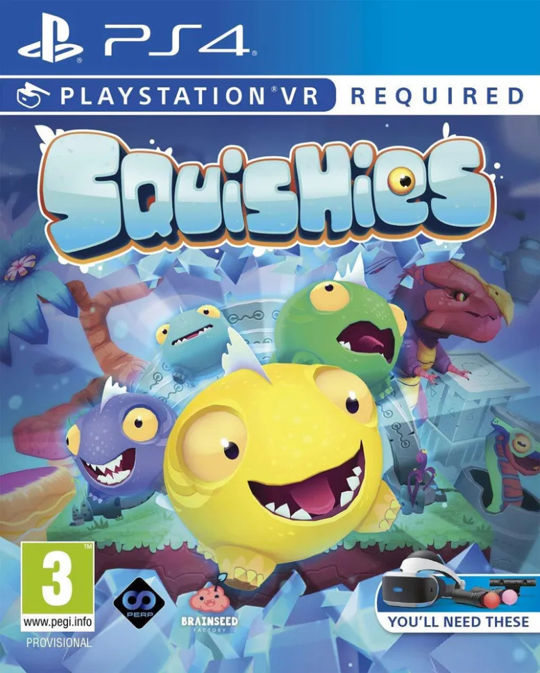 Игра Squishies (PSVR) (PS4) Полностью Английский купить за 1899.0000
