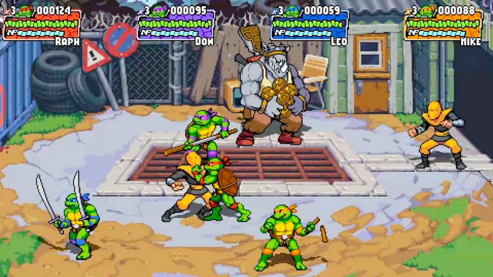 Игра Mutant Ninja Turtles: Shredder's Revenge (PS4) б/у,