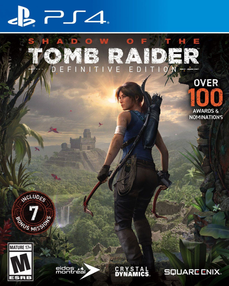 Игра Shadow of the Tomb Raider - Definitive Edition (PS4) б/у, Полностью Английский купить за 999.0000
