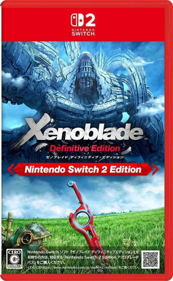 Игра Xenoblade Chronicles: Definitive Edition (Nintendo Switch 2) Полностью на английском