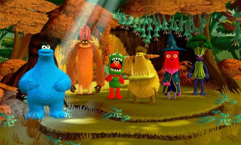 Игра Sesame Street: Once Upon a Monster (Xbox 360) б/у б/у, Полностью Английский