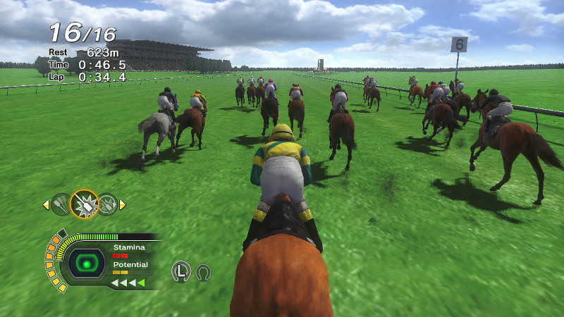Игра Champion Jockey: G1 Jockey and Gallop Racer (PS3) б/у, Полностью Английский