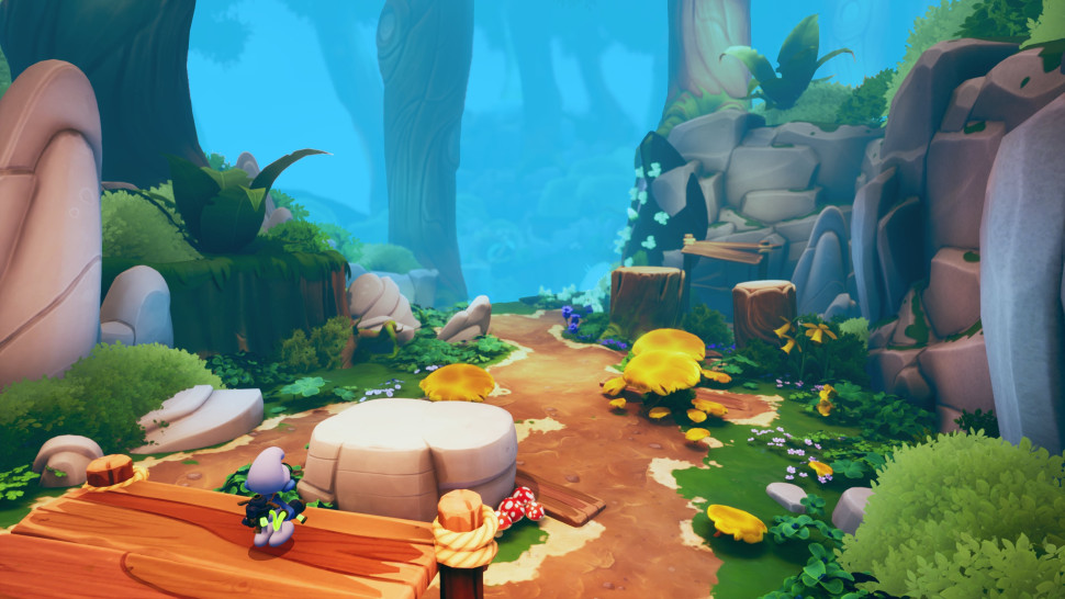 Игра The Smurfs 2: The Prisoners of the Green Stone (Nintendo Switch) б/у, Русские Субтитры