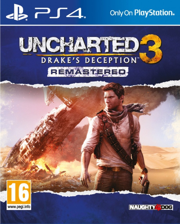 Игра Uncharted 3: Иллюзии Дрейка. Обновленная версия (PS4) б/у, Полностью Русский купить за 999.0000